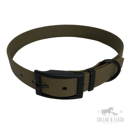 Halsband militray olive OD521 Black Edition