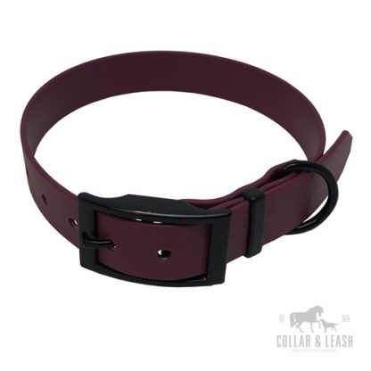 Halsband rot weinrot merlot WN521 Black Edition