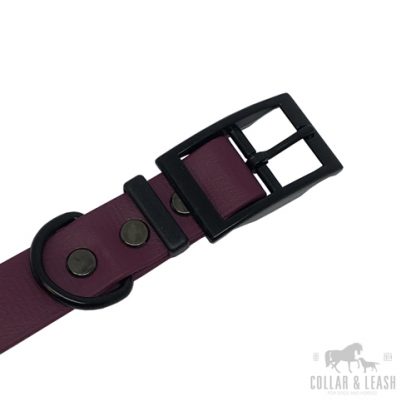 Halsband rot weinrot merlot WN521 Black Edition